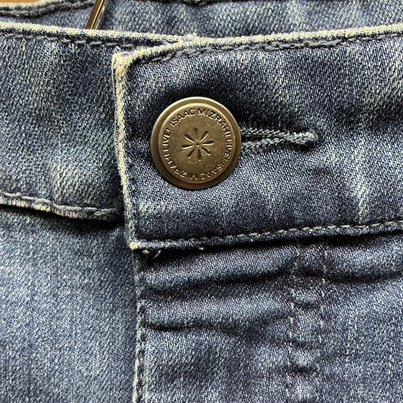 SZ.16 JEANS TRUE DENIM Straight Leg Frayed Jeans NWT SUPER NICE! IML! QVC JEANS - Picture 5 of 11